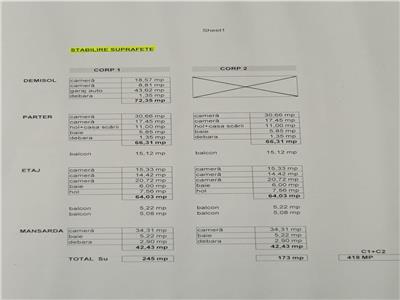 Casa / Spatiu Birou / Sediu Firma SU-420mp,teren 1000mp, Intre Lacuri-Leroy Merlin.