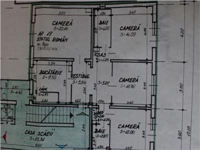 Apartament 4 camere Marasti zona Farmec