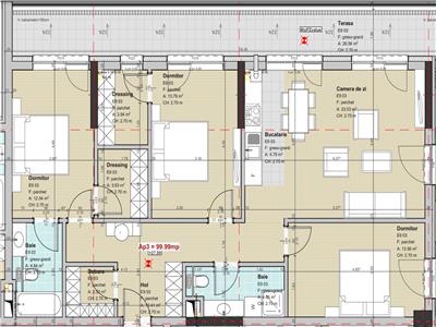 Apartament modern 4 camere 100mp,terasa 25mp,Zorilor, LIDL Frunzisului