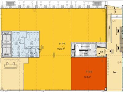 Spatiu comercial / Birou 507mp cu vitrina, Centru, zona Record Park