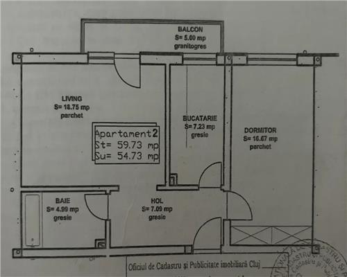 Apartament 2 camere decomandat, parcare! Zona Florilor!