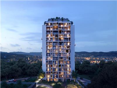 Apartament 1 camera cu nisa, 48mp,balcon 9mp, Scala Frunzisului