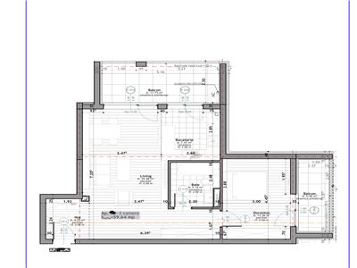 Apartament 2 camere 60mp,2 balcoane, bloc nou, Scala Frunzisului